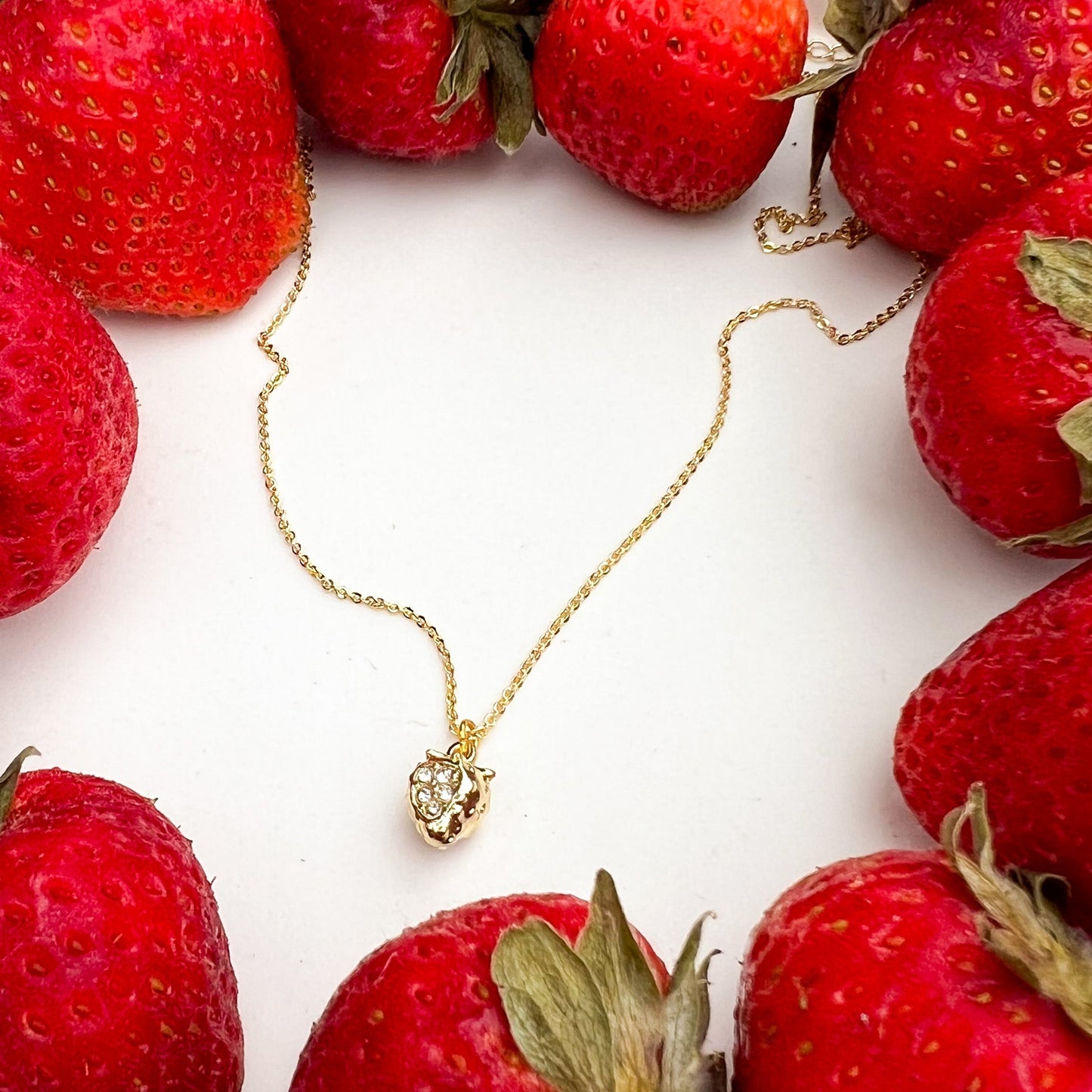 The Strawberry Necklace