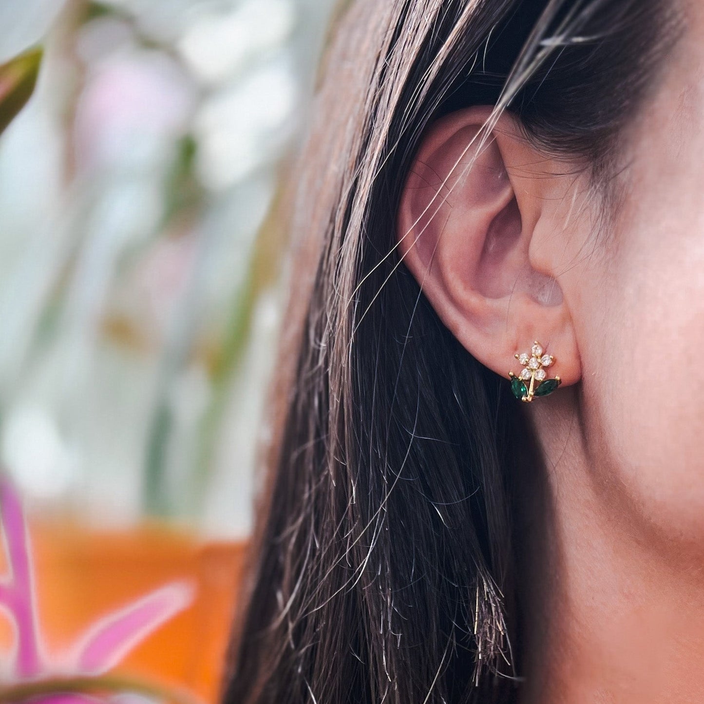 Tiny Flower Stud