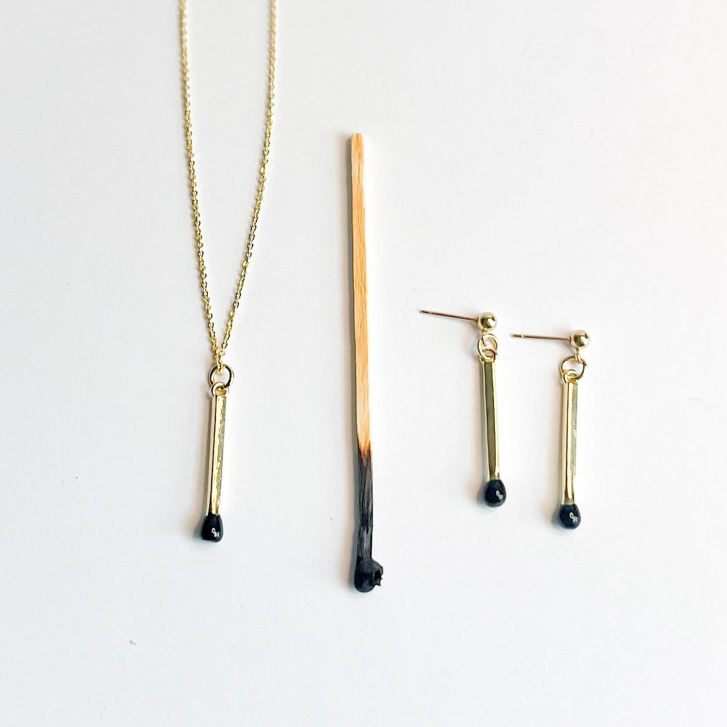 Burnt out Earrings