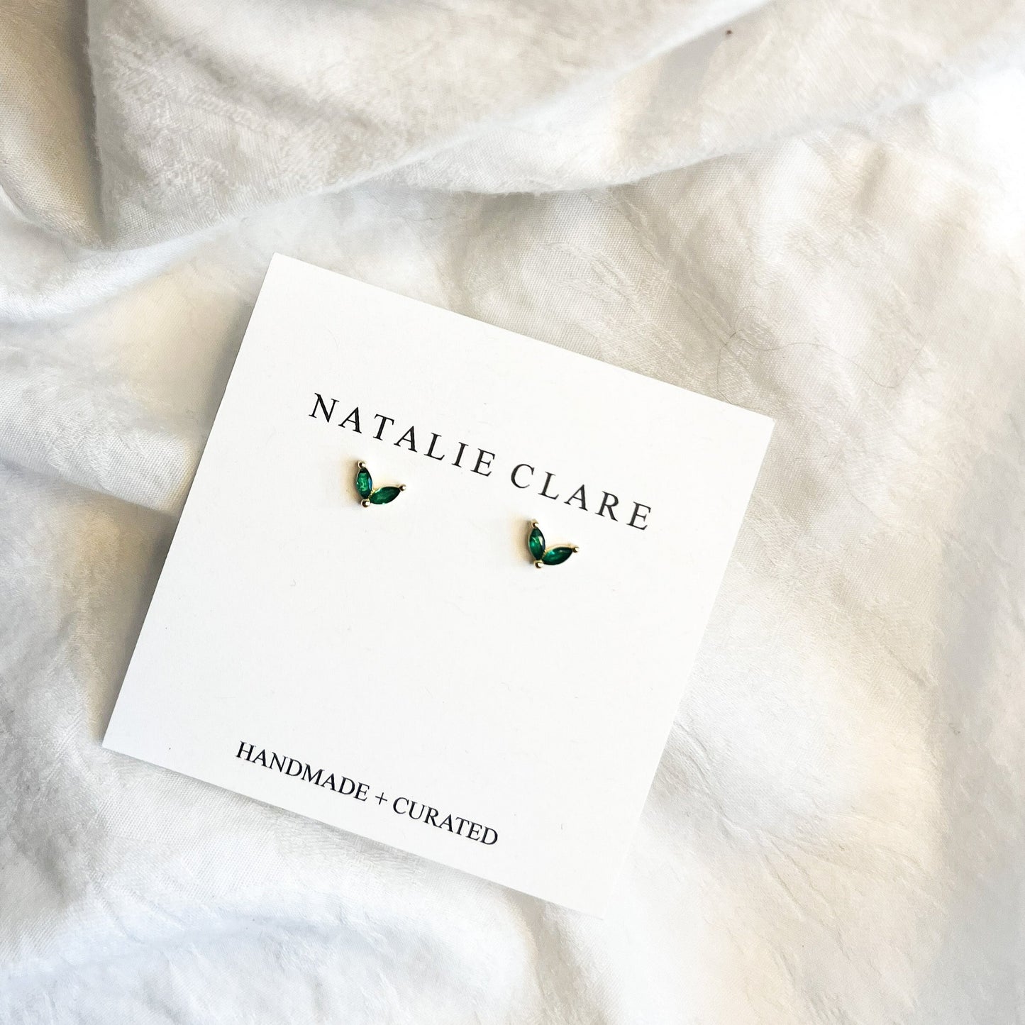 The Green Winged Earrings