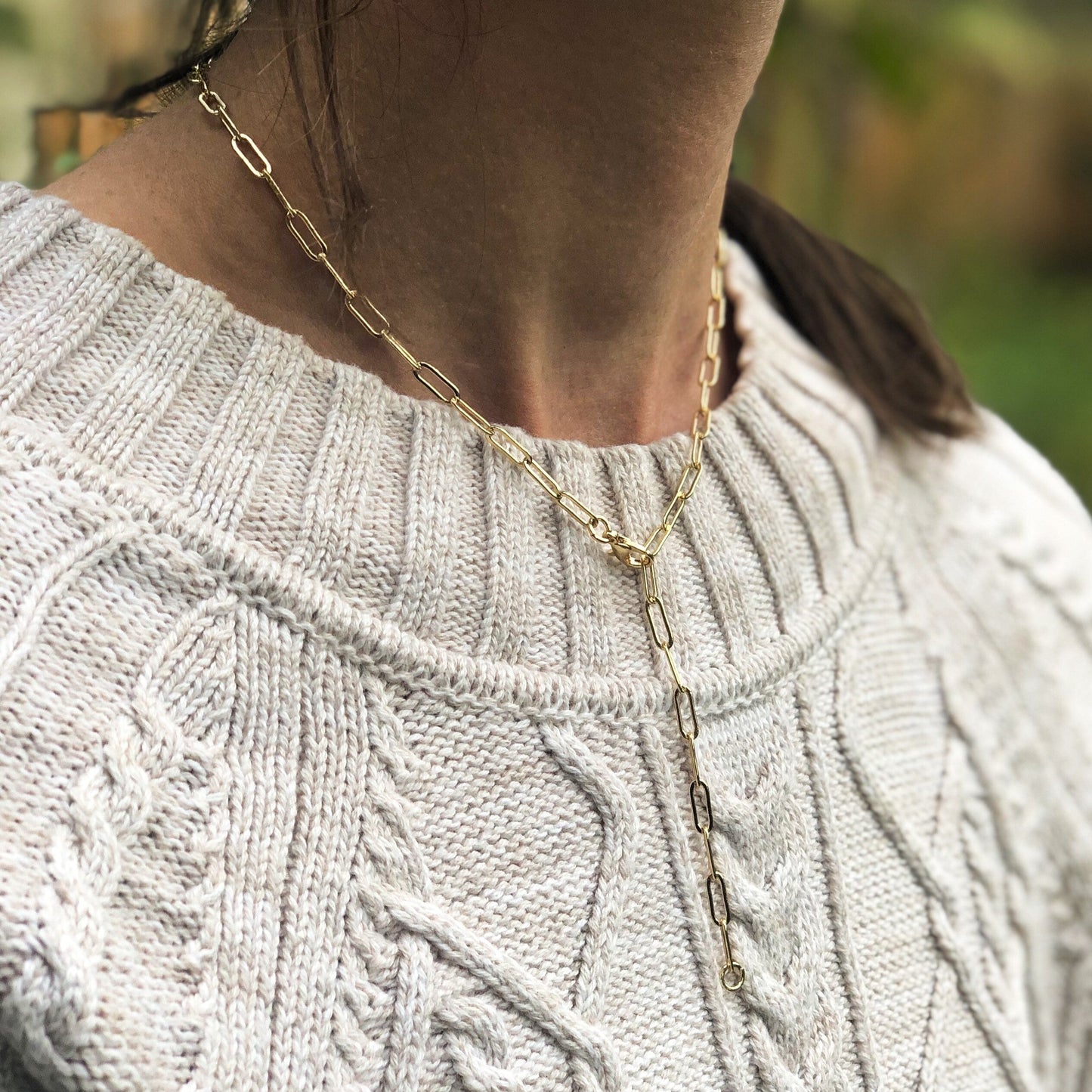 The Gold Paperclip Chain