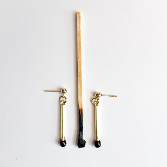 Burnt out Earrings