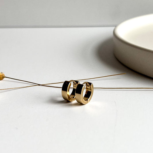 Small Huggie Hoops